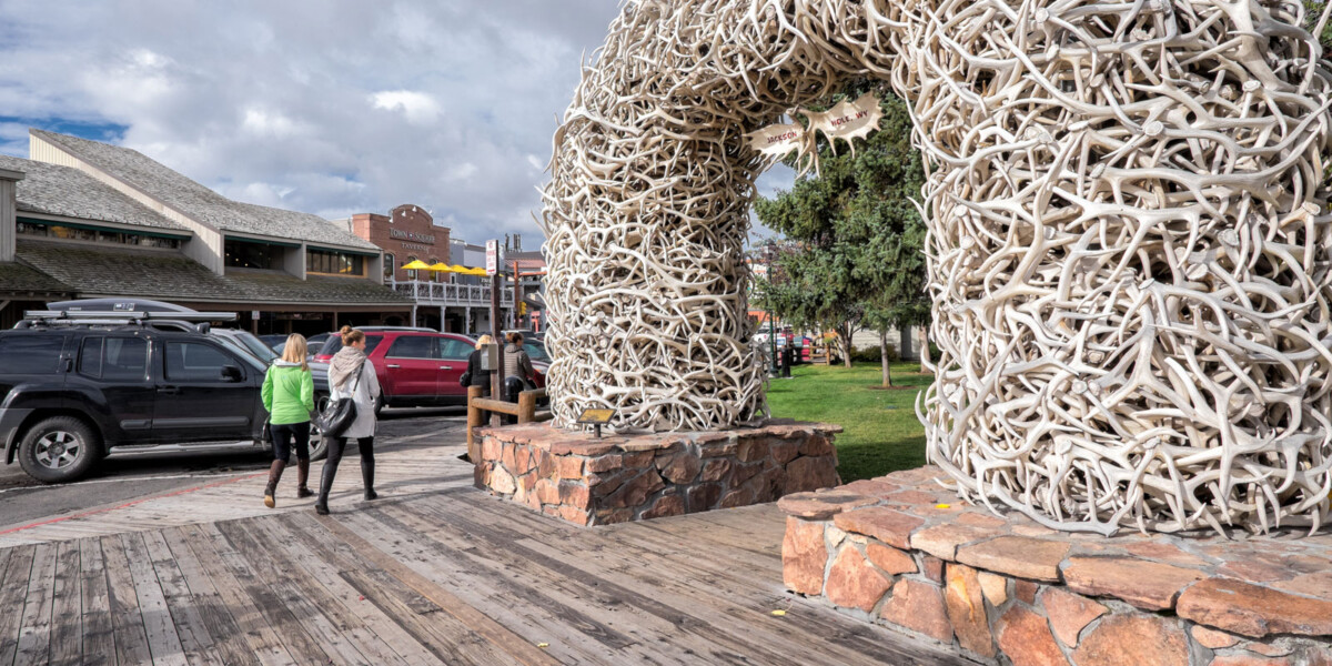 Town Square In Jackson Hole