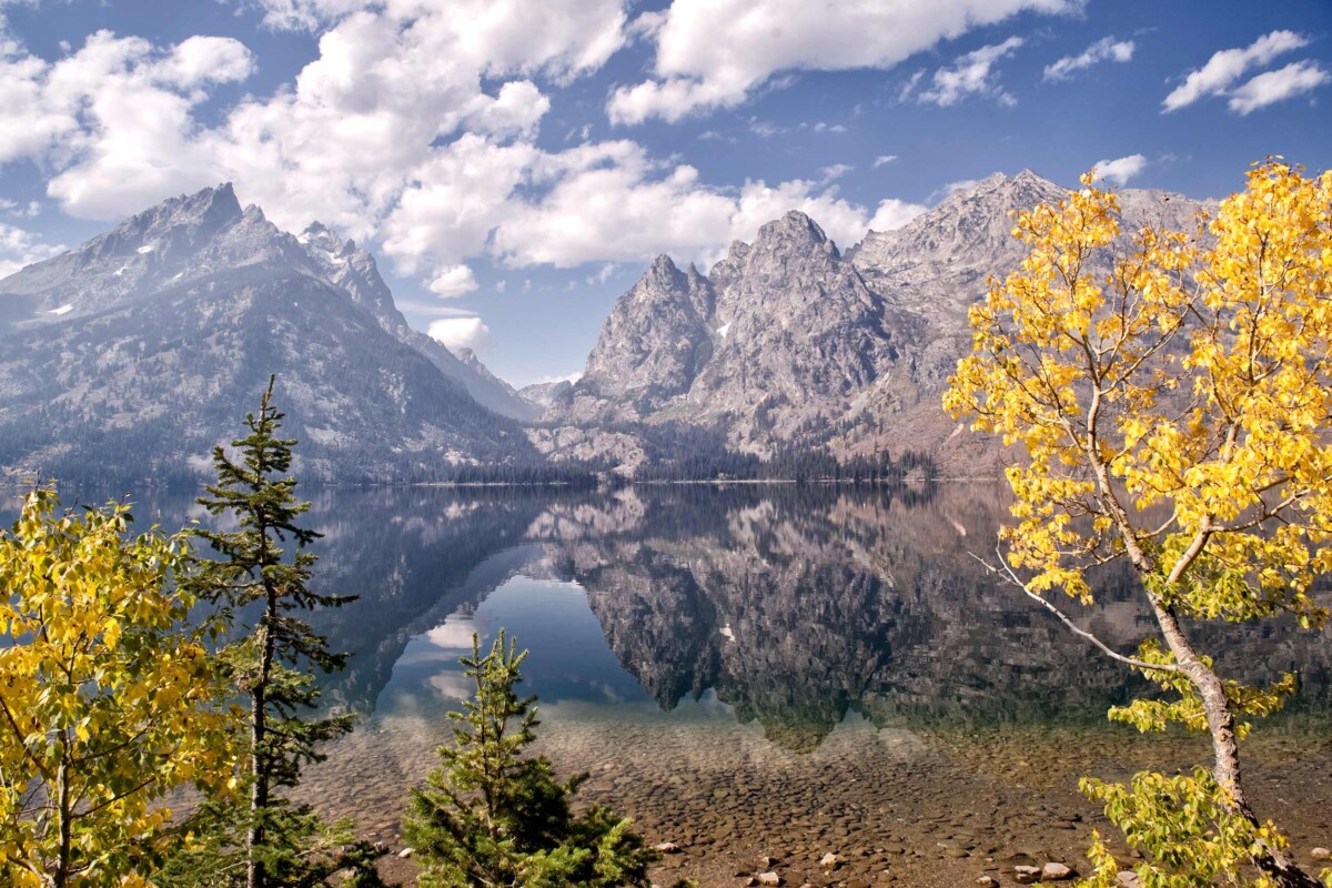 Jenny Lake in the Fall