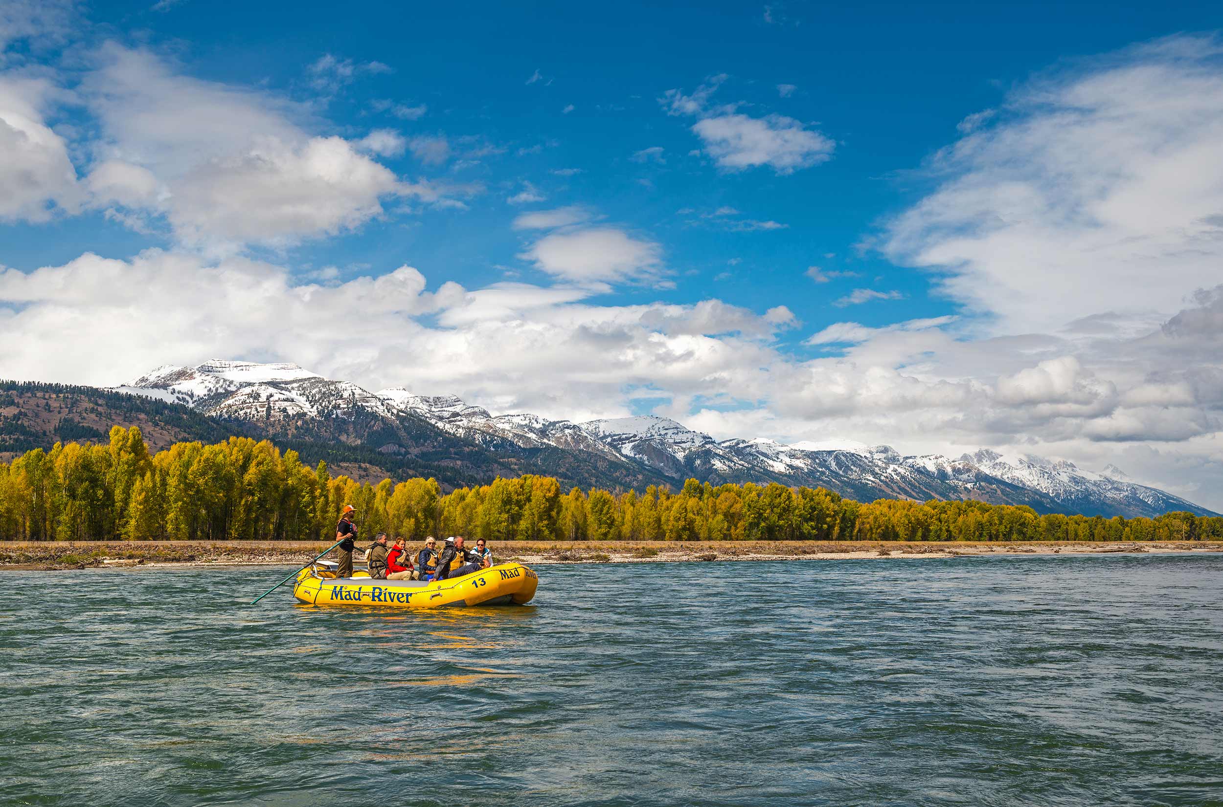 Snake River Rafting in Fall