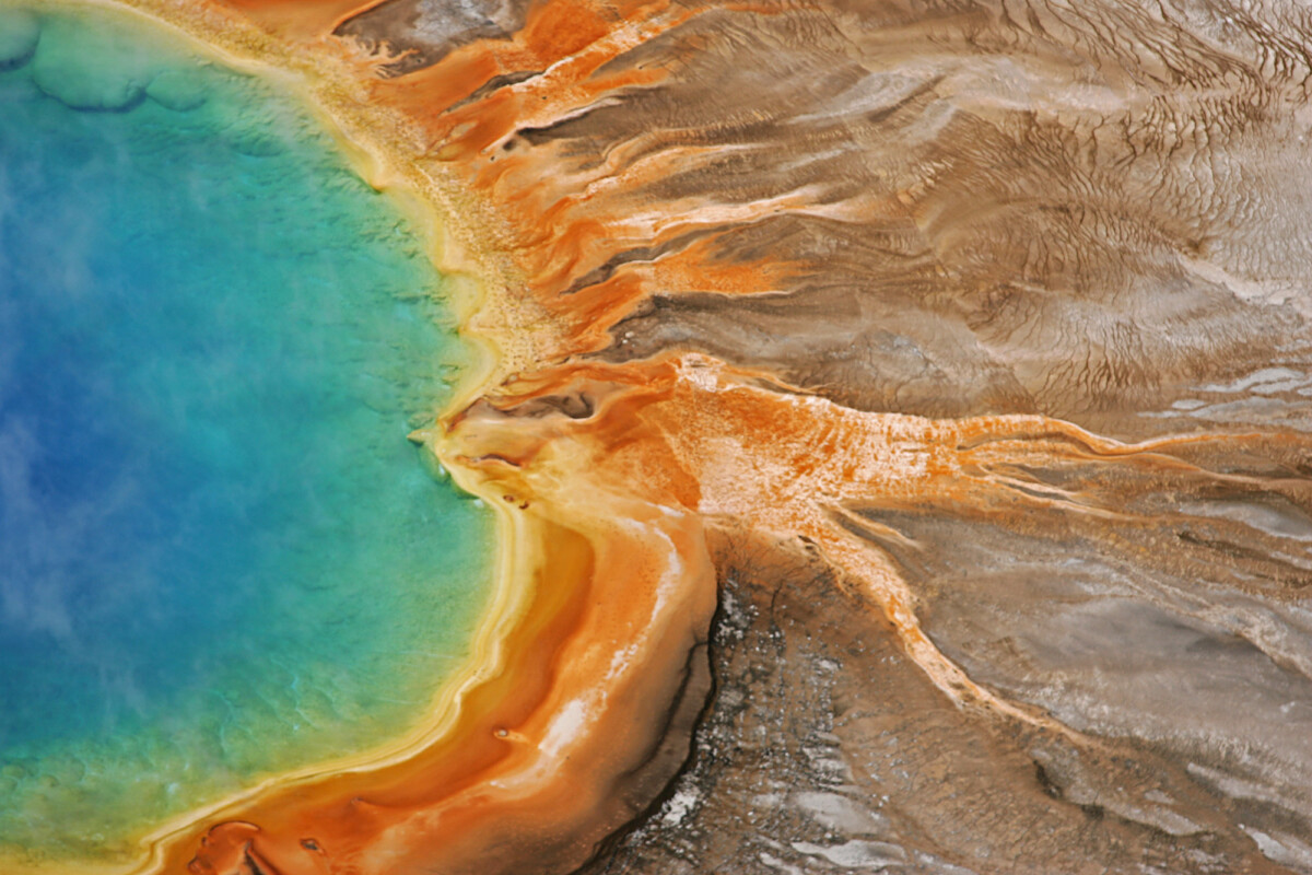 Yellowstone National Park Grand Prismatic Spring