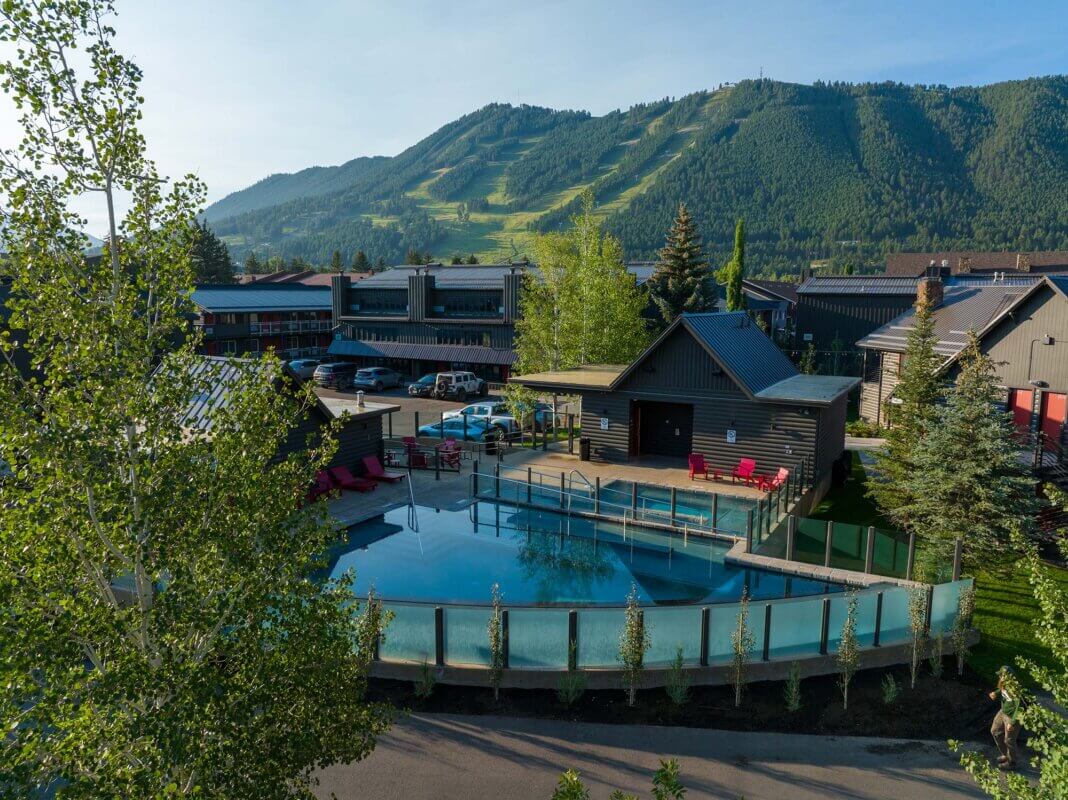 Mountain Modern Jackson Hole Heated Outdoor Pool