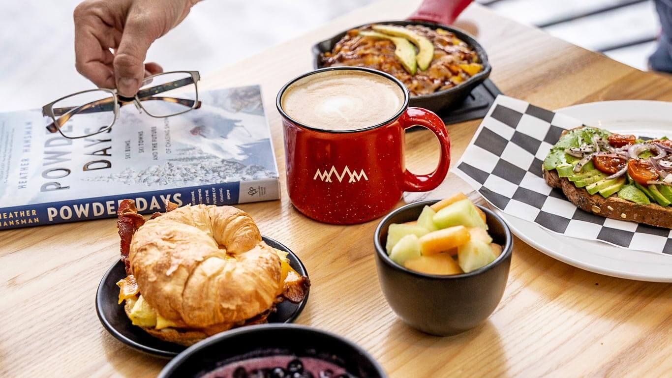 Breakfast at the Triple M Restaurant in Jackson Hole