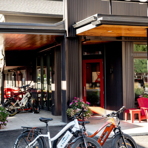 Pursuit Bikes At Mountain Modern Jackson Hole Hotel